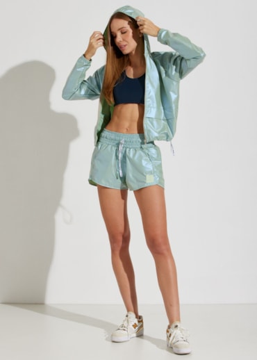 SHORT DE CORRIDA PARIS VERDE