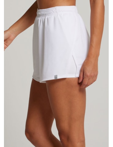 SHORT DE CORRIDA TIME BRANCO