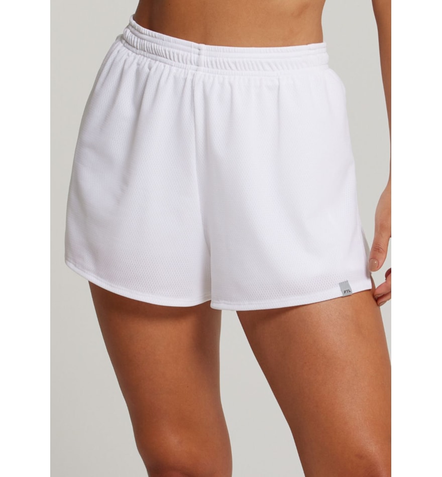 SHORT DE CORRIDA TIME BRANCO