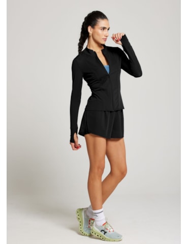 SHORT DE CORRIDA TIME PRETO