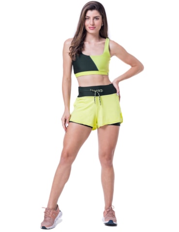SHORT DE CORRIDA TOGETHER CITRUS SHORT DE CORRIDA TOGETHER CITRUS