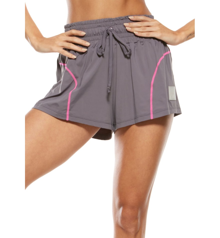 SHORT DE POLIAMIDA SUN CINZA COM ELASTICO NA CINTURA SHORT DE POLIAMIDA SUN CINZA COM ELASTICO NA CINTURA