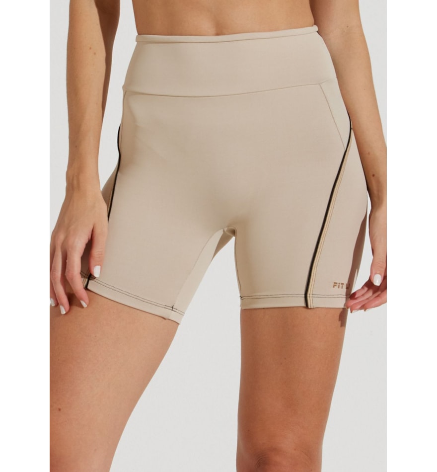 SHORT ESPORTIVO CÓS ALTO ACTIVITÈ AREIA SHORT ESPORTIVO CÓS ALTO ACTIVITÈ AREIA