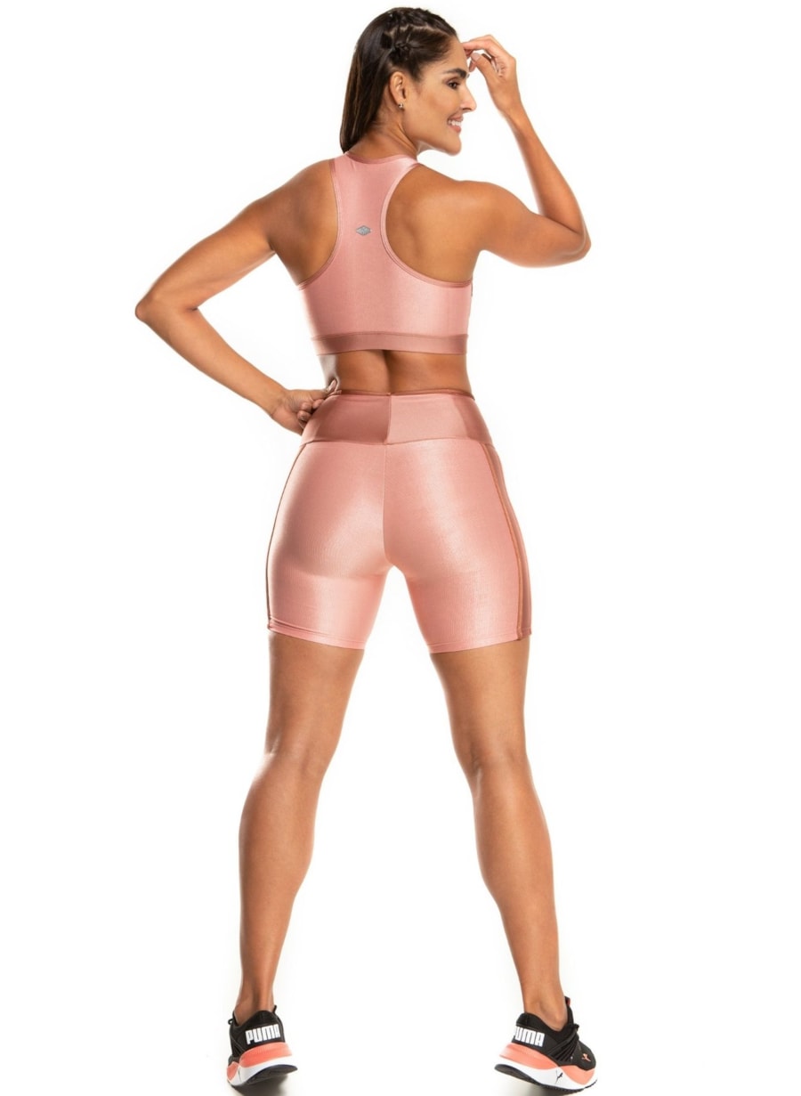 SHORT GLOSS ROSA BEBE