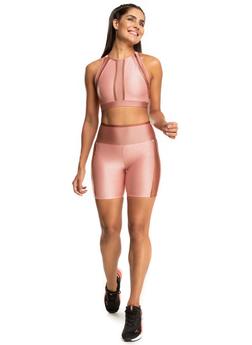 SHORT GLOSS ROSA BEBE SHORT GLOSS ROSA BEBE