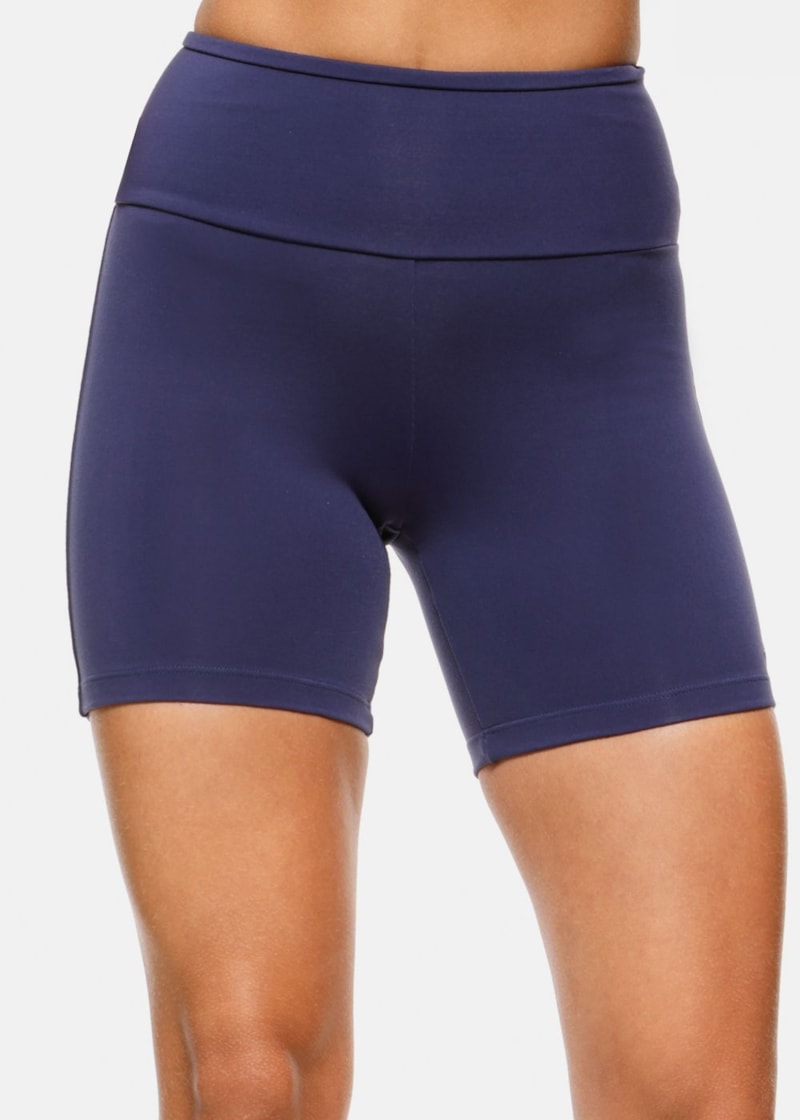 SHORT LISO AZUL MARINHO
