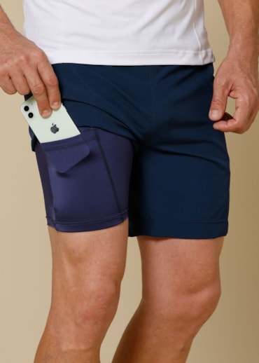 SHORT MASCULINO FTL ACTIVE AZUL MARINHO