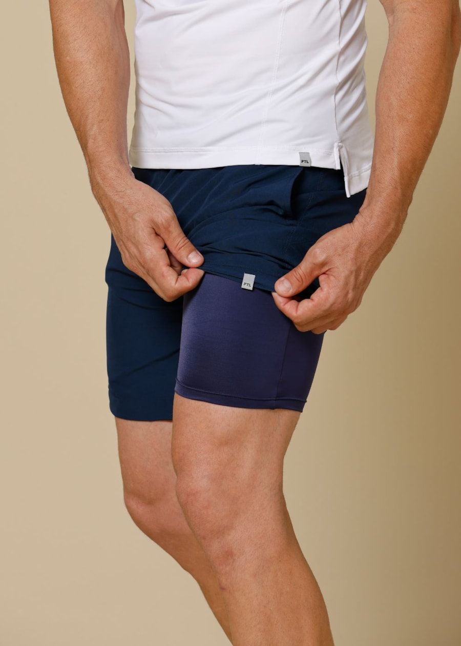 SHORT MASCULINO FTL ACTIVE AZUL MARINHO