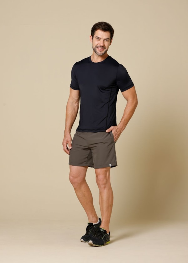 SHORT MASCULINO FTL ACTIVE CINZA