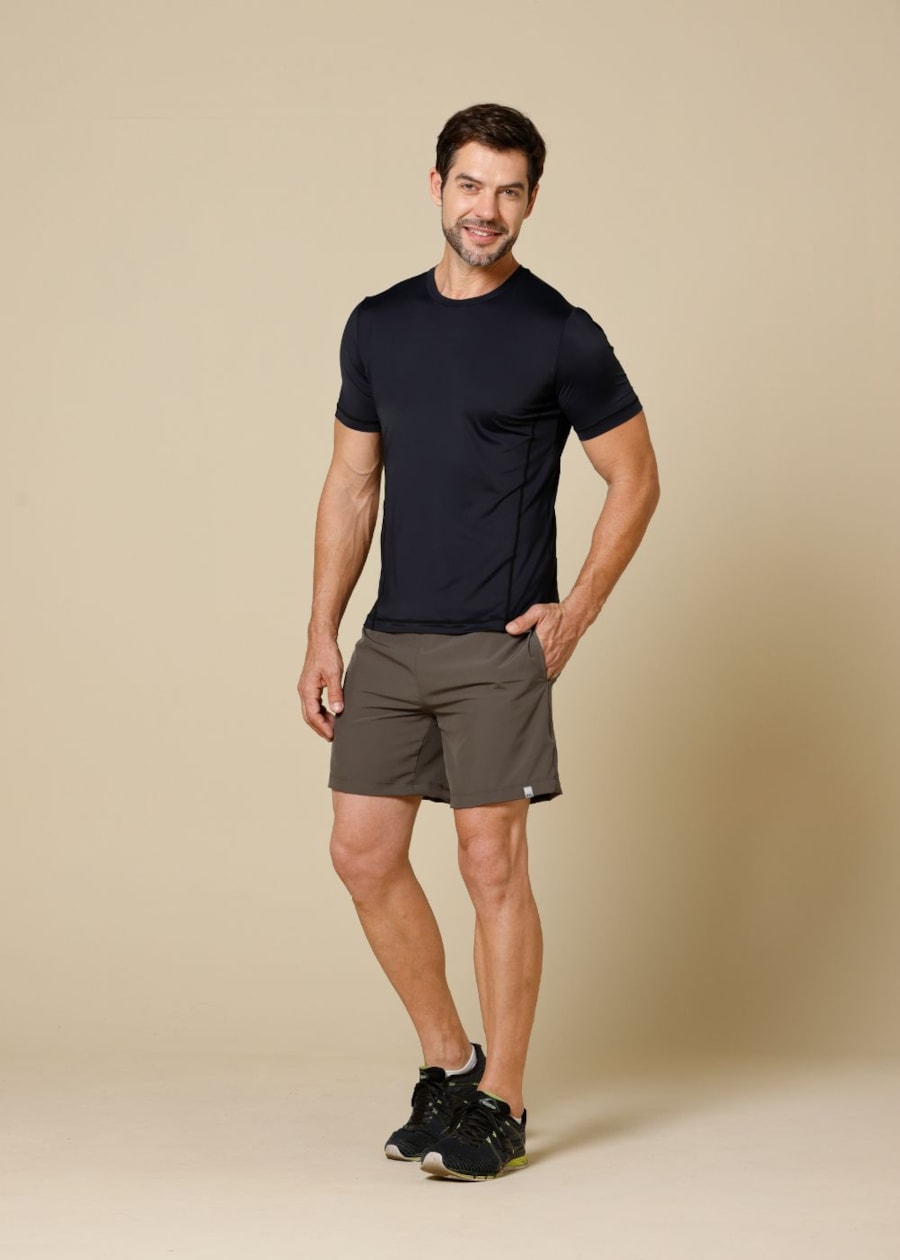 SHORT MASCULINO FTL ACTIVE CINZA