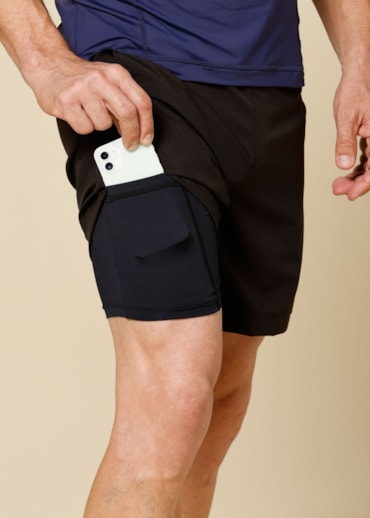 SHORT MASCULINO FTL ACTIVE PRETO