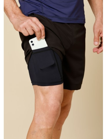 SHORT MASCULINO FTL ACTIVE PRETO