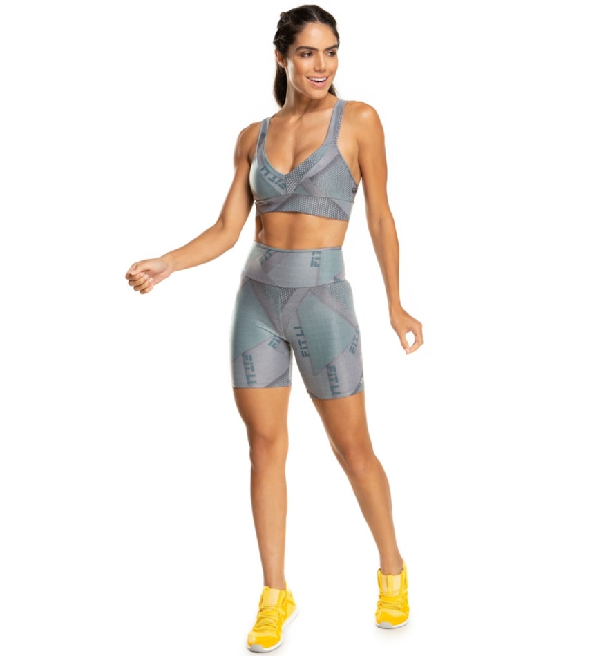 SHORT POSTER CINZA GEO SHORT POSTER CINZA GEO