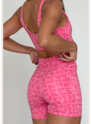 SHORT RUNNER UNIC VL ROSA CANDY