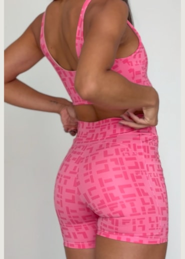 SHORT RUNNER UNIC VL ROSA CANDY