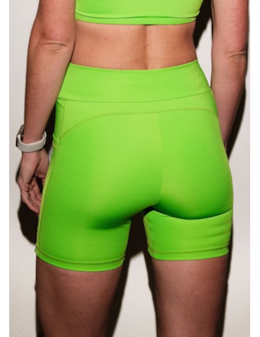 SHORT RUNNER VERDE NEON