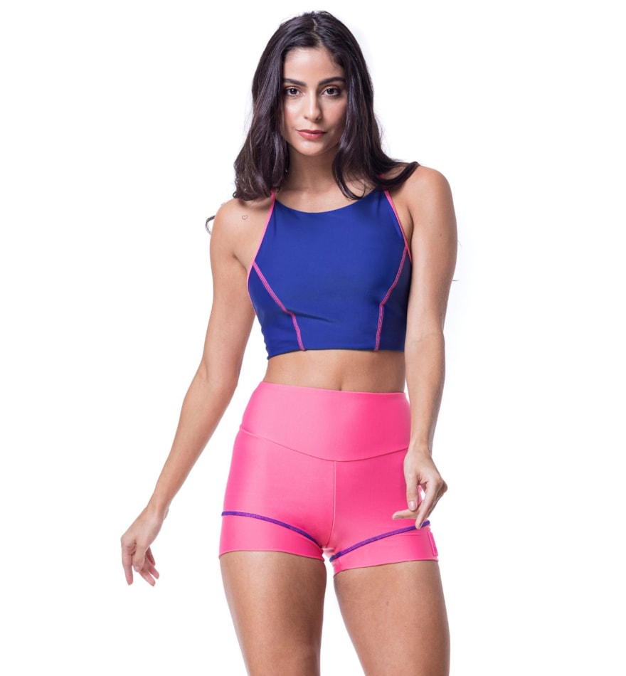 SHORT TC ROSA CHICLETE SHORT TC ROSA CHICLETE