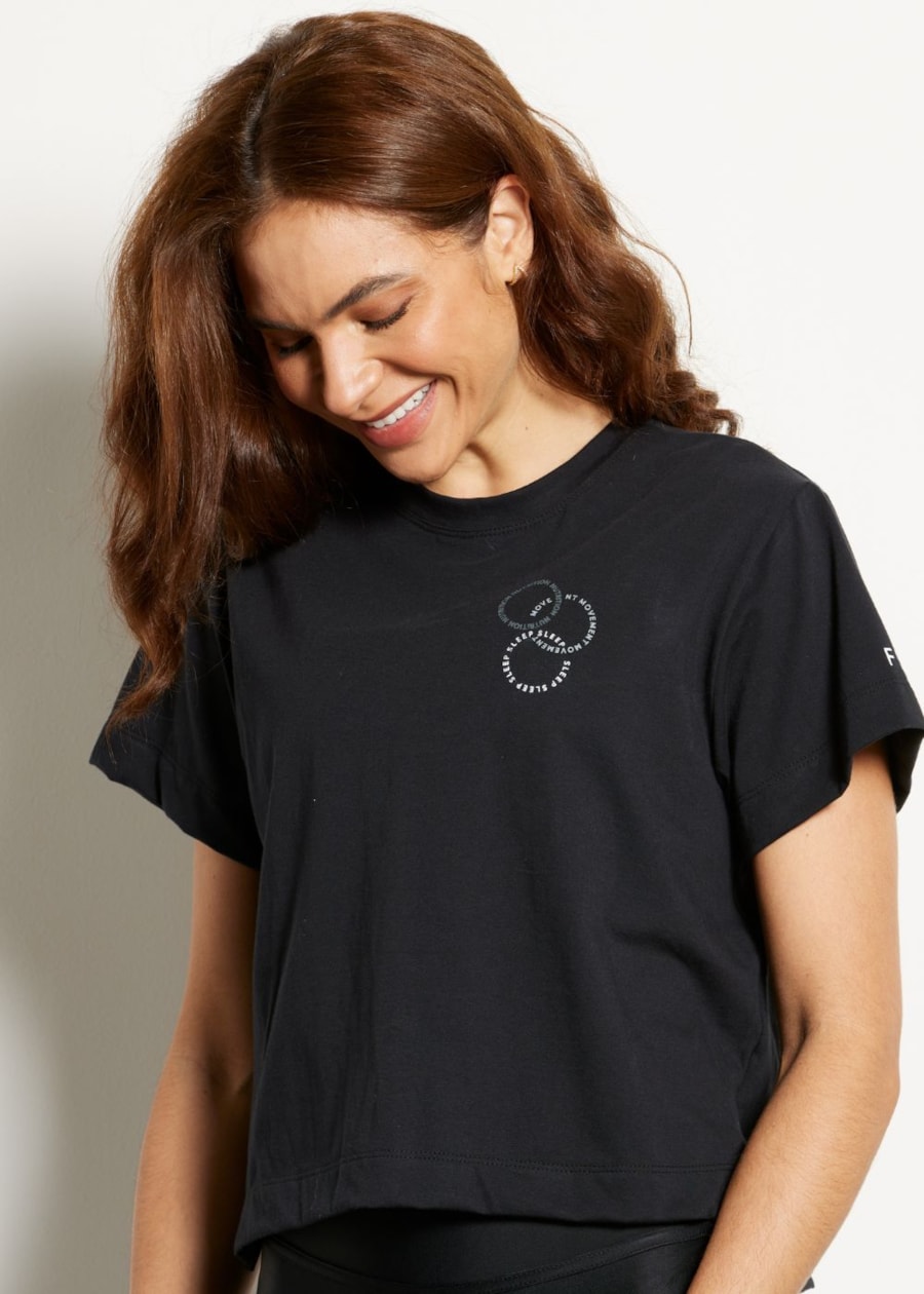 T SHIRT ALGODÃO FOCUS PRETO