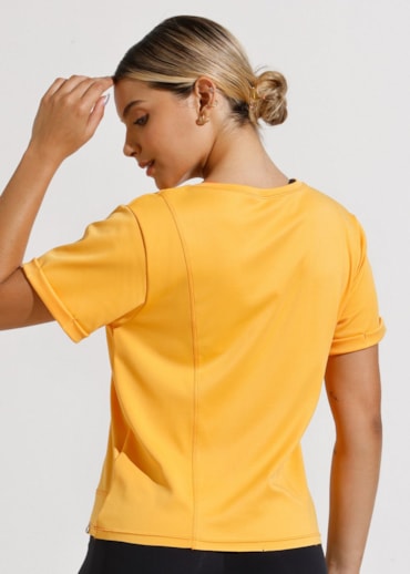 T-SHIRT CONNECTION AMARELA