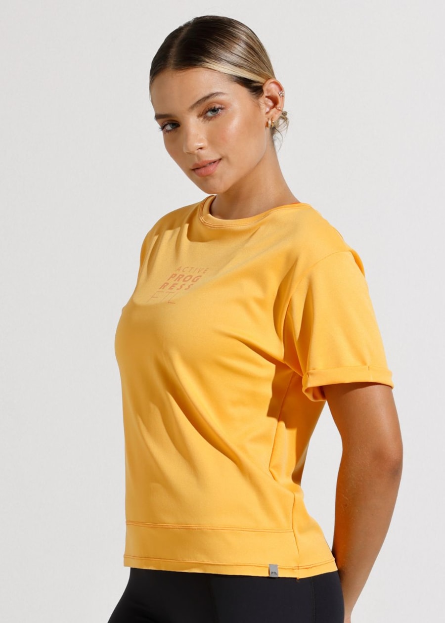 T-SHIRT CONNECTION AMARELA