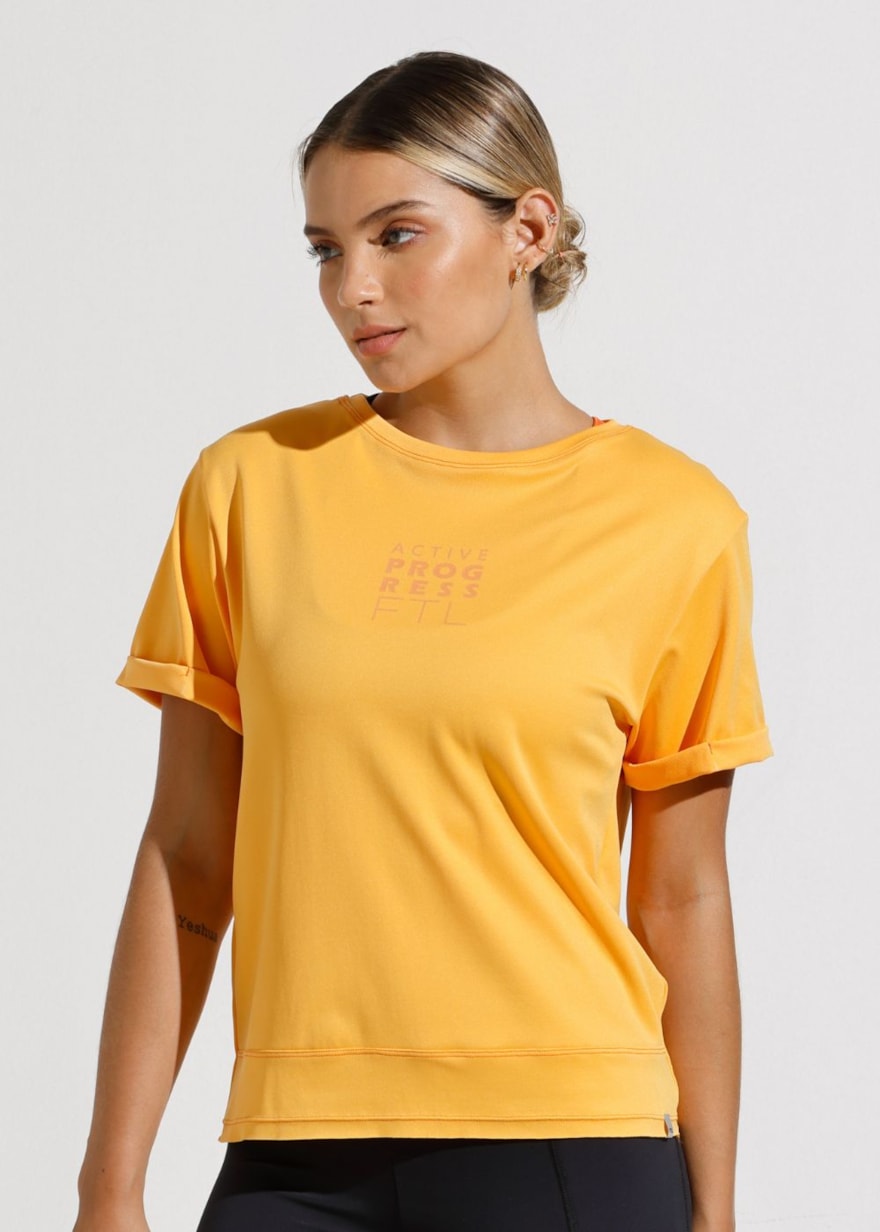 T-SHIRT CONNECTION AMARELA