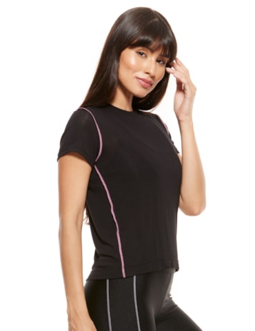 T-SHIRT FEELINGS PRETA T-SHIRT FEELINGS PRETA