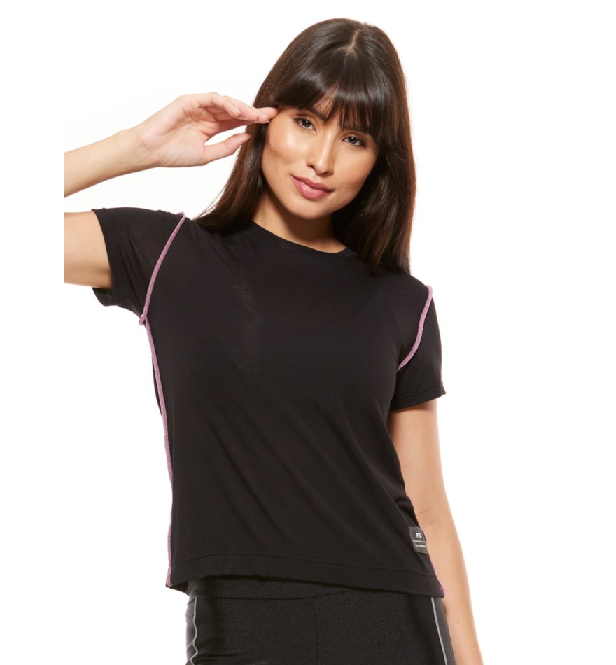 T-SHIRT FEELINGS PRETA T-SHIRT FEELINGS PRETA