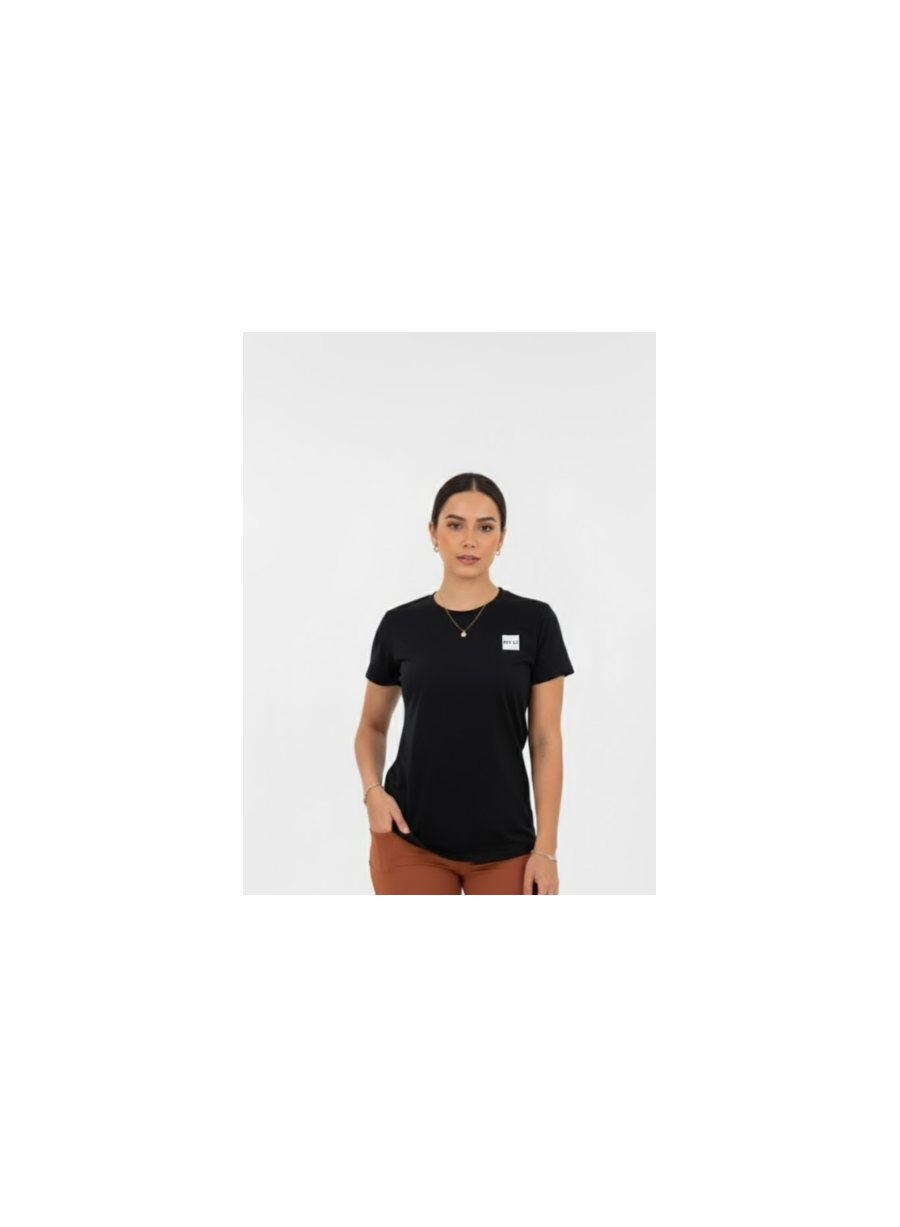T-SHIRT POLIAMIDA  POWER  PRETO
