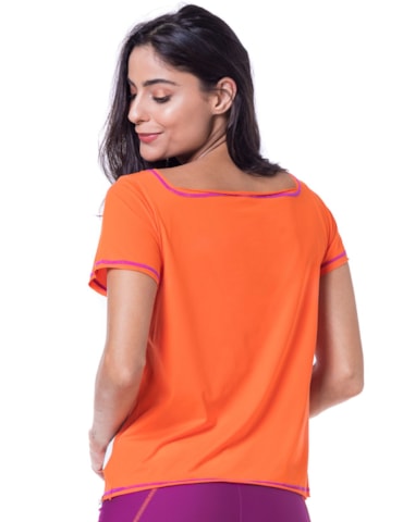 T-SHIRT TC LARANJA