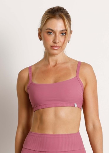 Produto TOP 2 EM 1 FIT SQUARE TX ROSA