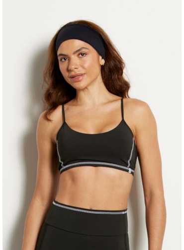 TOP ALÇA FINA FLOW VL PRETO TOP ALÇA FINA FLOW VL PRETO