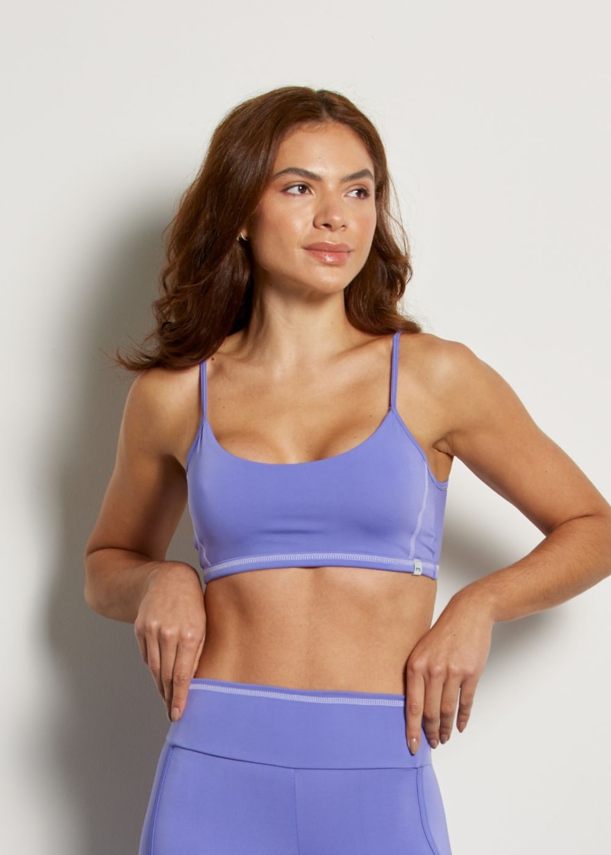 TOP ALÇA FINA FLOW VL ROXO TOP ALÇA FINA FLOW VL ROXO