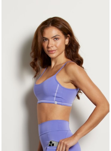 TOP ALÇA FINA FLOW VL ROXO TOP ALÇA FINA FLOW VL ROXO