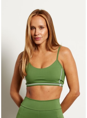TOP ALÇA FINA FLOW VL VERDE TOP ALÇA FINA FLOW VL VERDE