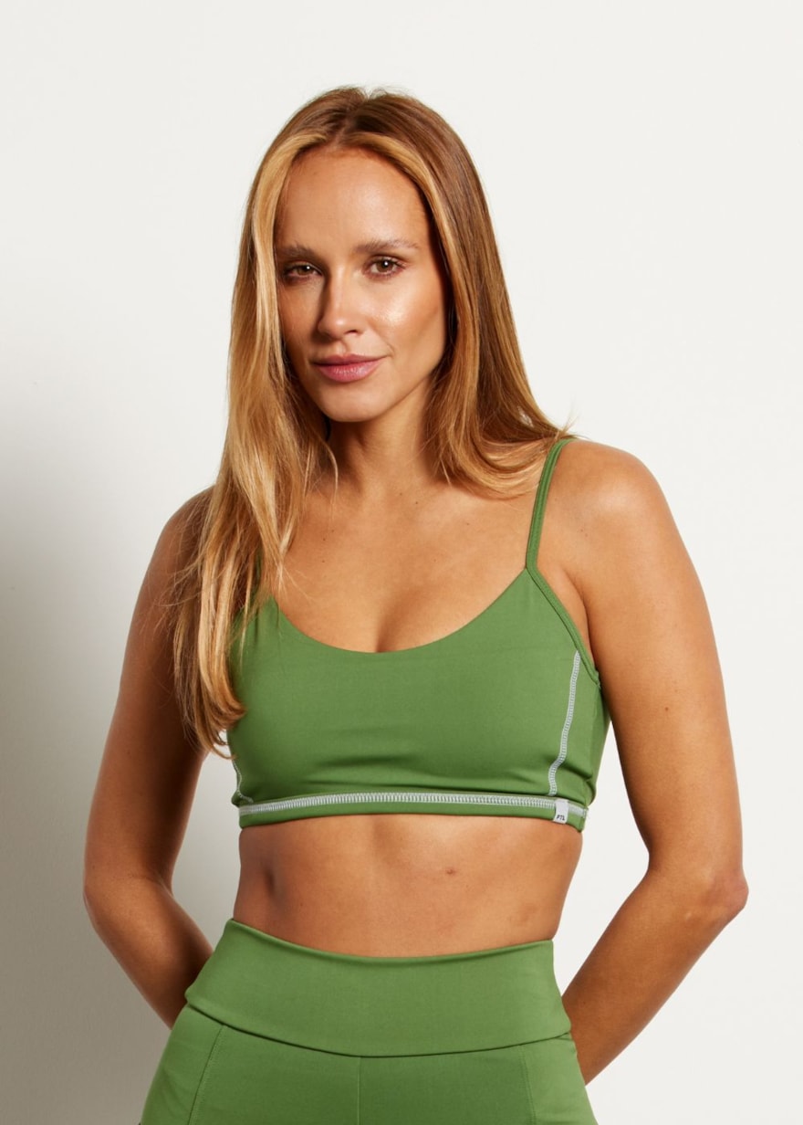 TOP ALÇA FINA FLOW VL VERDE TOP ALÇA FINA FLOW VL VERDE