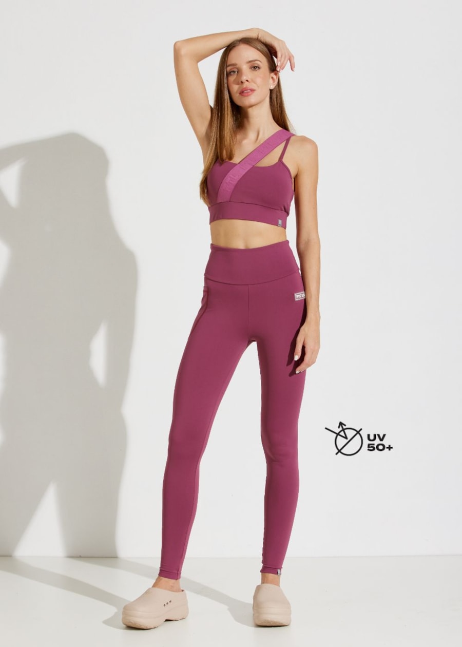 TOP ALÇAS FINAS PARIS LILAS COM BOJO REMOVÍVEL