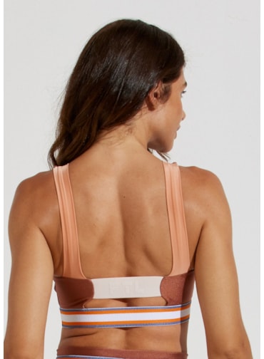 TOP ALÇAS LARGAS BONJOUR MARROM BRONZE COM BOJO REMOVÍVEL TOP ALÇAS LARGAS BONJOUR MARROM BRONZE COM BOJO REMOVÍVEL