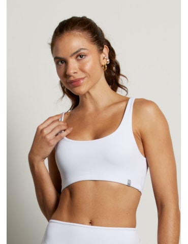 TOP ALÇAS LARGAS RUN BRANCO