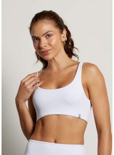 TOP ALÇAS LARGAS RUN BRANCO