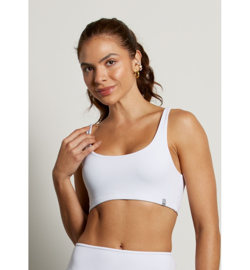 TOP ALÇAS LARGAS RUN BRANCO TOP ALÇAS LARGAS RUN BRANCO