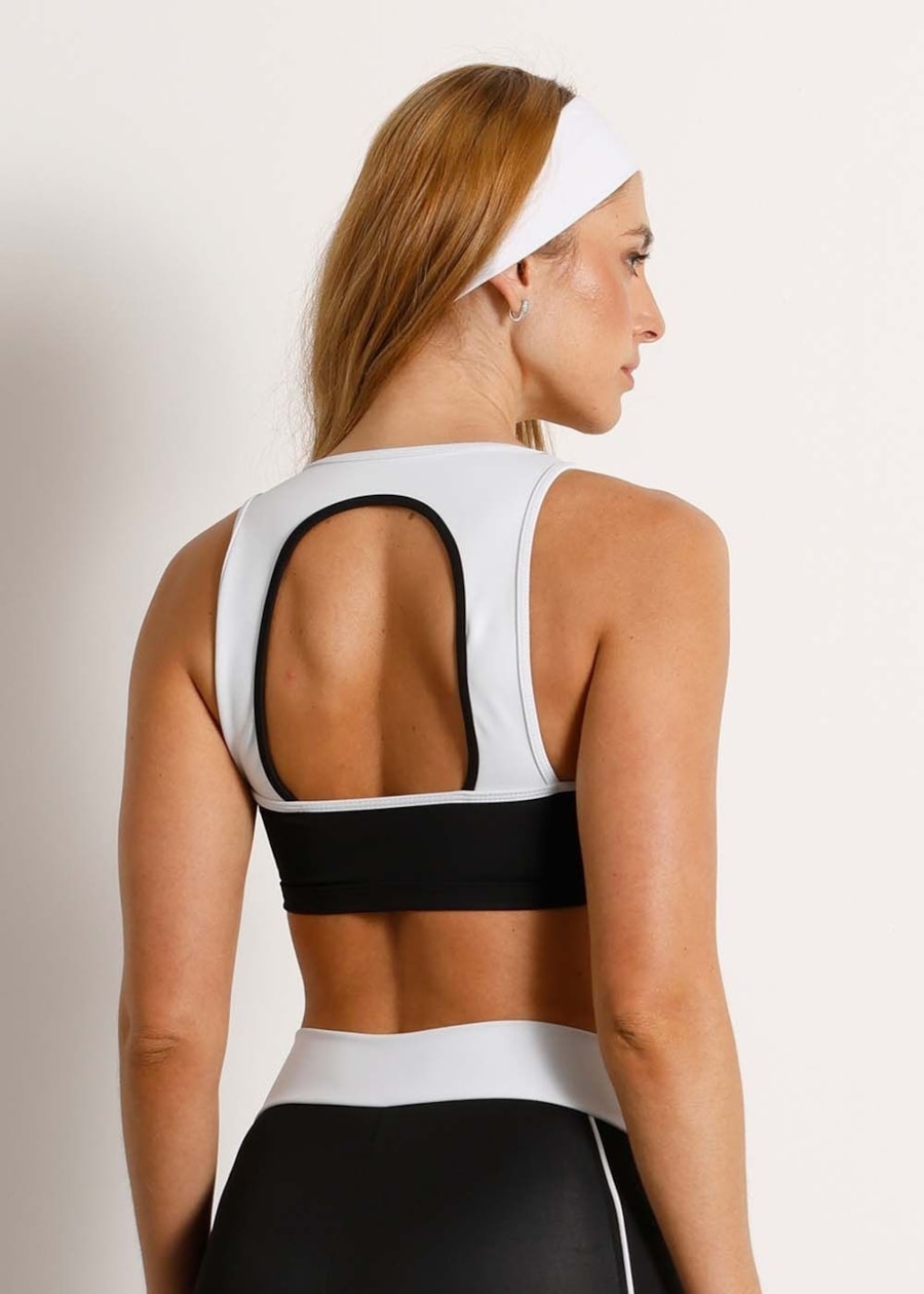 TOP ALÇAS LARGAS SYNERGY BL PRETO