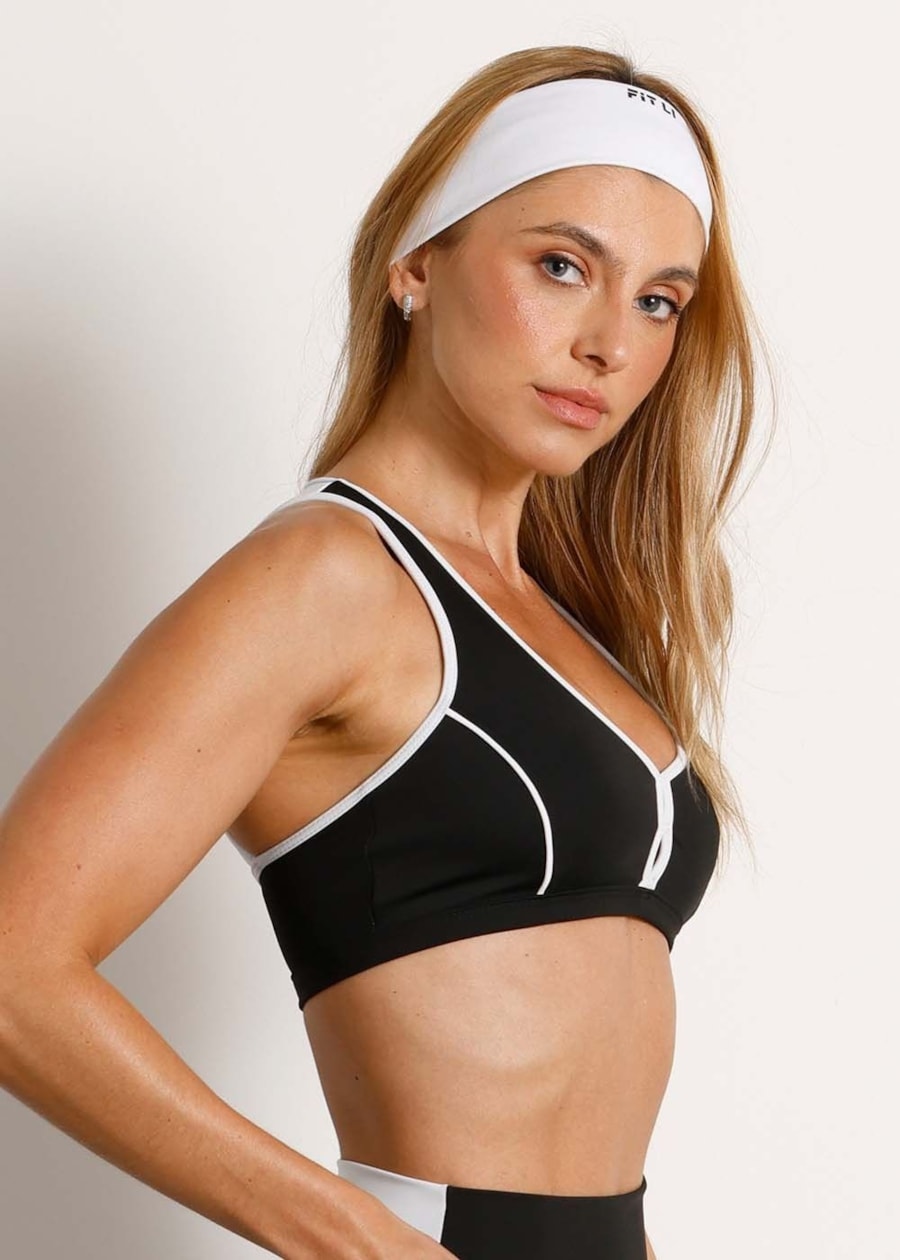 TOP ALÇAS LARGAS SYNERGY BL PRETO