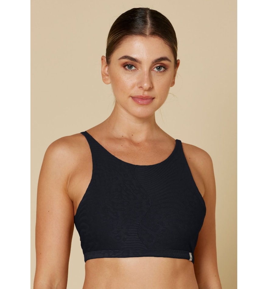 TOP ANIMAL PRINT PRETO TOP ANIMAL PRINT PRETO