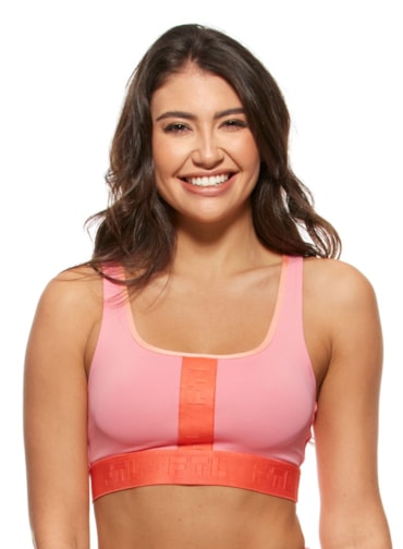 TOP ARTSY COM BOJO REMOVÍVEL ROSA CORAL TOP ARTSY COM BOJO REMOVÍVEL ROSA CORAL