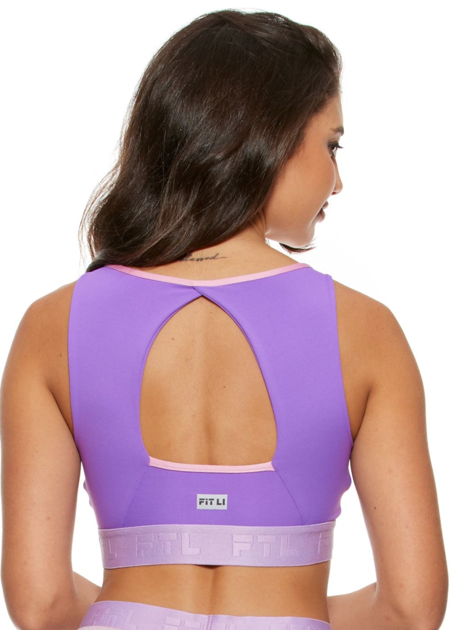 TOP ARTSY COM BOJO REMOVÍVEL ROXO