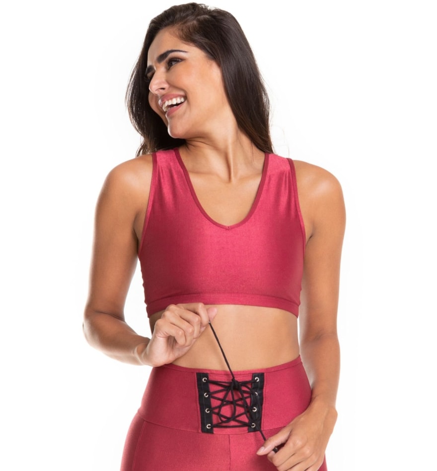 TOP ATITUDE CEREJA TOP ATITUDE CEREJA