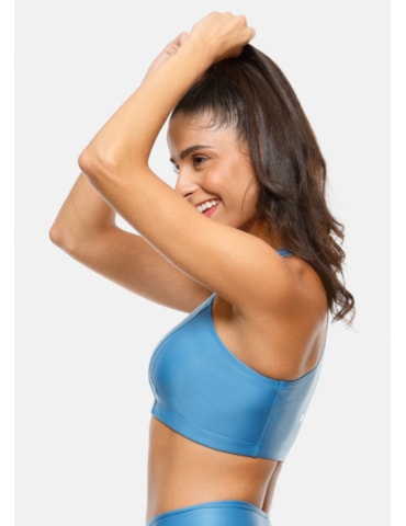 TOP ATLETIKA  AZUL CÉU COM BOJO REMOVÍVEL TOP ATLETIKA  AZUL CÉU COM BOJO REMOVÍVEL