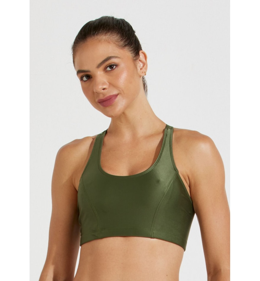 TOP ATLETIKA VERDE MILITAR COM BOJO REMOVÍVEL TOP ATLETIKA VERDE MILITAR COM BOJO REMOVÍVEL