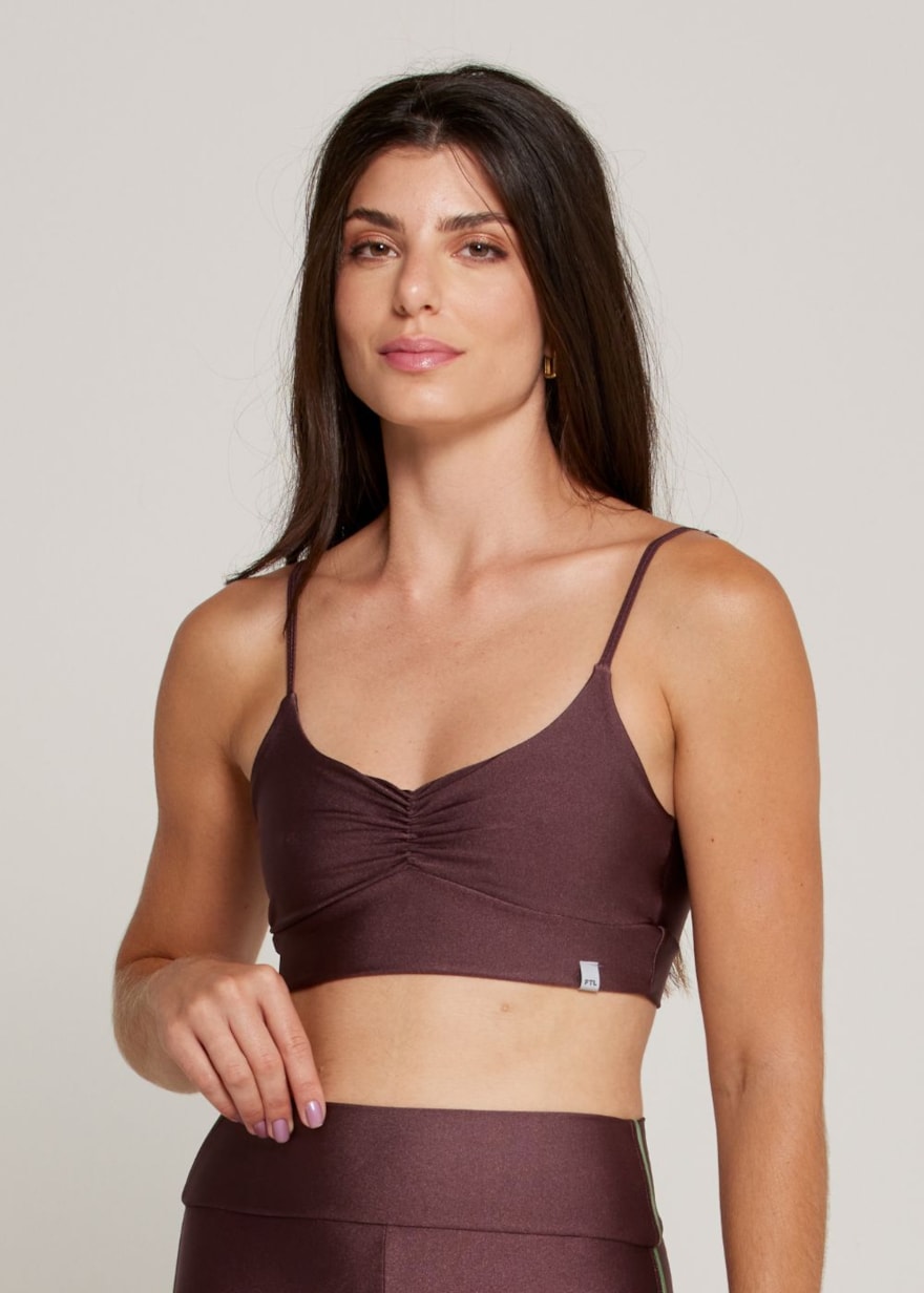 TOP ATTRACT TRL MARROM TOP ATTRACT TRL MARROM