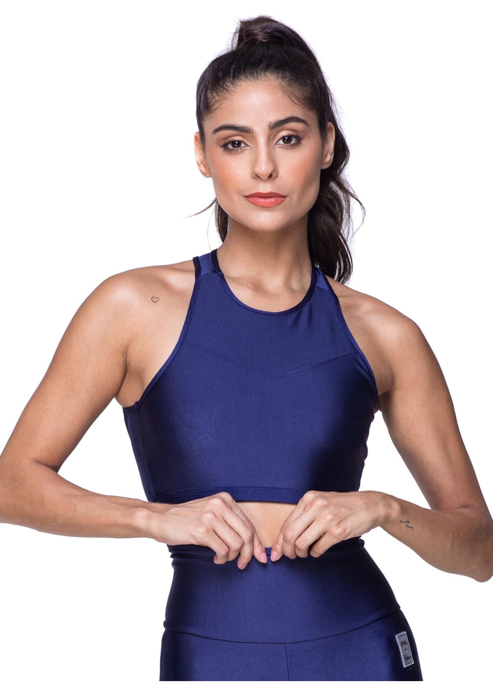 TOP BEAUTY AZUL MARINHO